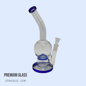 10" Glass Bong Design 225 - Blue