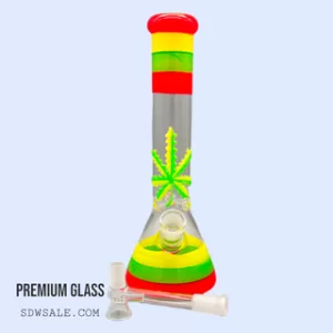 11" GLASS BONG MK-MC44 - 420 LEAF