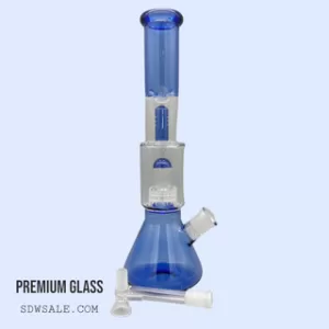 14" GLASS BONG MK-MC43 - BLUE