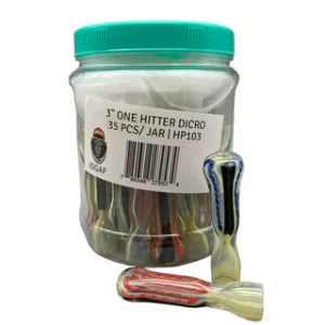 3" One Hitter Dicro 35pcs/Jar HP103