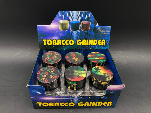 50mm HERB GRINDER DESIGN 29 12CT DISPLAY