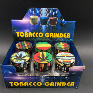 50mm HERB GRINDER DESIGN 38 12CT DISPLAY