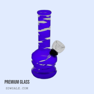 5" Glass Bong Design 224 - Blue