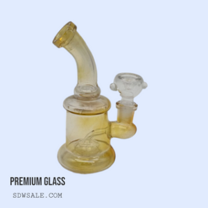 6" Glass Bong Design 208