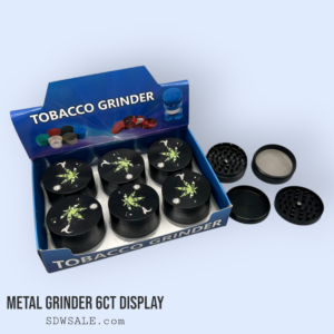 63mm 4 Part GooSticks Grinder Design 13 6ct Display