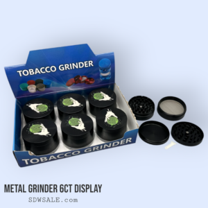 63mm 4 Part GooSticks Grinder Design 5 6ct Display