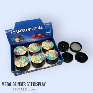 63mm 4 Part Grinder Character Design 22 6ct Display