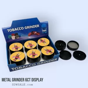 63mm 4 Part Grinder Character Design 23 6ct Display