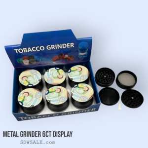 63mm 4 Part Grinder Character Design 5 6ct Display