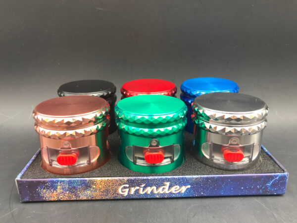 67mm LUXURY SPIKED GRINDER 6CT DISPLAY