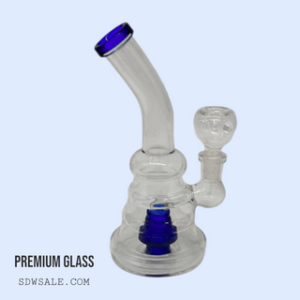 7" Glass Bong Design 206 - Blue