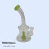 7" Glass Bong Design 236 - Green