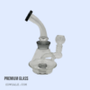 7" Glass Bong Design 237 - Black