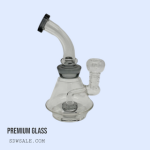 7" Glass Bong Design 237 - Gray