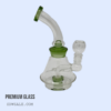 7" Glass Bong Design 237 - Green