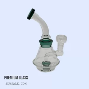 7" Glass Bong Design 237 - Teal