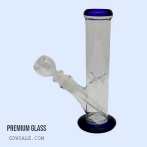 8" Glass Bong Design 235 - Blue