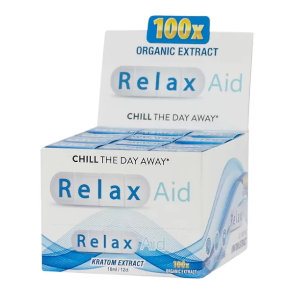 Addall Relax Aid 100x Shot 12ct Display