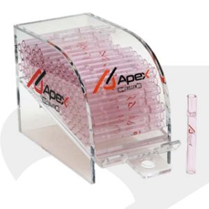 Apex Chillum 100ct Acrylic Display Pink