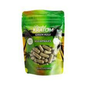 BOOSTED KRATOM CAPSULES 65CT GREEN BORNEO 6CT BAG