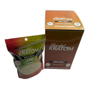 BOOSTED KRATOM POWDER 250G RED BALI 6CT