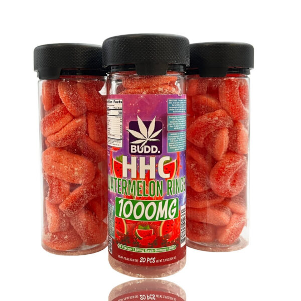 BUDD HHC Watermelon Rings 1000mg Jar