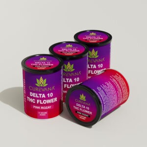 Curevana Delta 10 14 Gram Flower - Pink Rozay