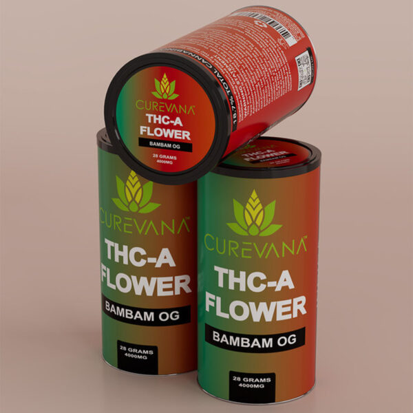 Curevana THC-A 28 Gram Flower - Bambam OG