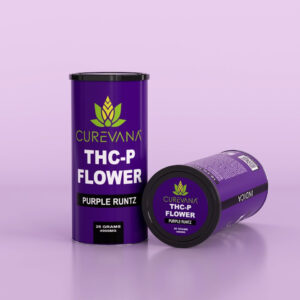 Curevana THC-P 28 Gram Flower - Purple Runtz