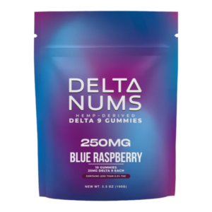 Deltanums 250mg Blue Raspberry