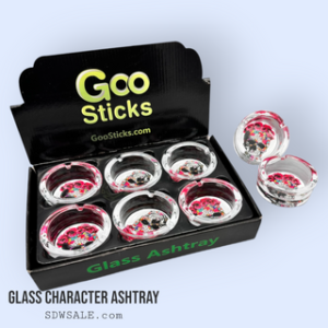 GOOSTICKS GLASS ASHTRAY DESIGN 105