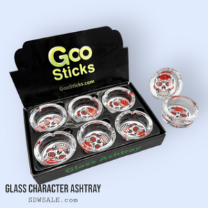 GOOSTICKS GLASS ASHTRAY DESIGN 108