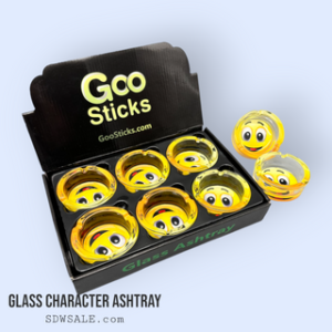 GOOSTICKS GLASS ASHTRAY DESIGN 112