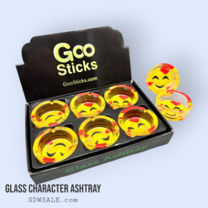 GOOSTICKS GLASS ASHTRAY DESIGN 117