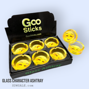 GOOSTICKS GLASS ASHTRAY DESIGN 120