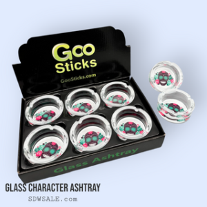 GOOSTICKS GLASS ASHTRAY DESIGN 126