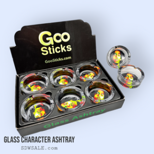 GOOSTICKS GLASS ASHTRAY DESIGN 128