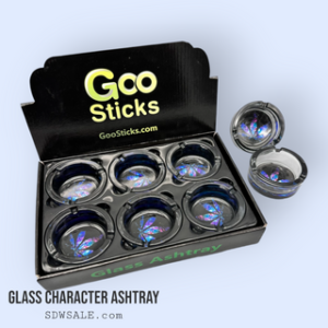 GOOSTICKS GLASS ASHTRAY DESIGN 132