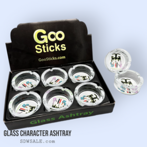 GOOSTICKS GLASS ASHTRAY DESIGN 140