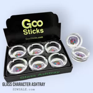 GOOSTICKS GLASS ASHTRAY DESIGN 142