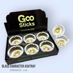 GOOSTICKS GLASS ASHTRAY DESIGN 146