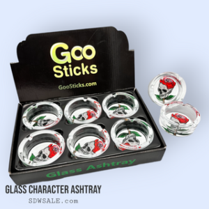 GOOSTICKS GLASS ASHTRAY DESIGN 150