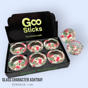 GOOSTICKS GLASS ASHTRAY DESIGN 160