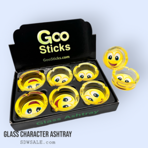 GOOSTICKS GLASS ASHTRAY DESIGN 168