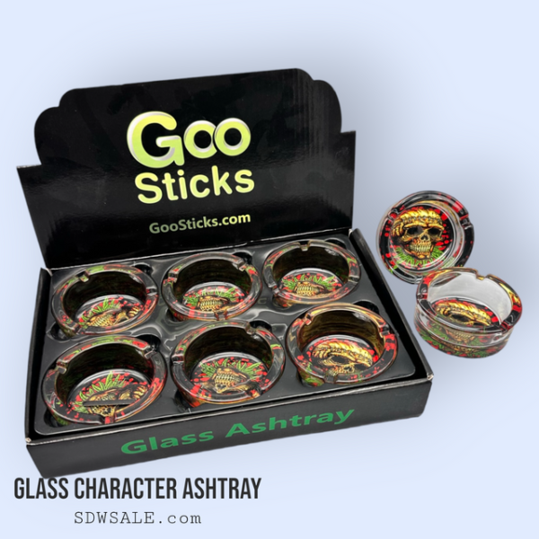 GOOSTICKS GLASS ASHTRAY DESIGN 171