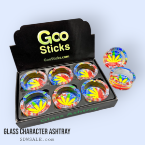 GOOSTICKS GLASS ASHTRAY DESIGN 172