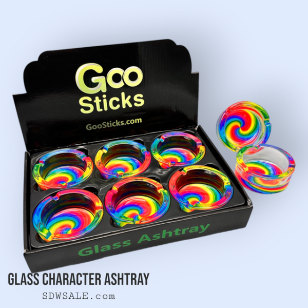 GOOSTICKS GLASS ASHTRAY DESIGN 178