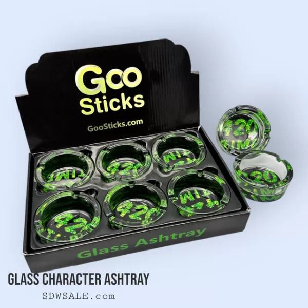 GOOSTICKS GLASS ASHTRAY DESIGN 179