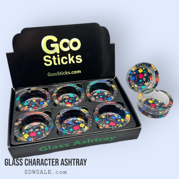 GOOSTICKS GLASS ASHTRAY DESIGN 182