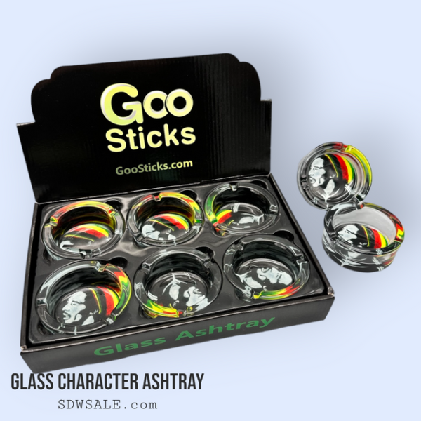 GOOSTICKS GLASS ASHTRAY DESIGN 184